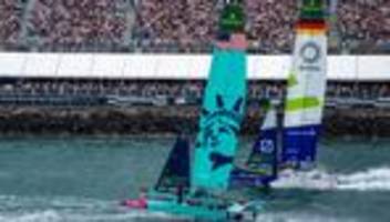 segeln: sailgp in sassnitz: segelspektakel vor kreidefelsen
