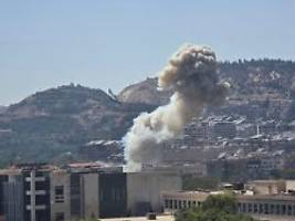 Mehrere Verletzte: Israel greift militärisches Ziel nahe Syriens Präsidentenpalast an