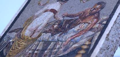 pompeji: von wehrmachtoffizier gestohlenes mosaik mit erotischem motiv ist zurück