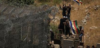 syrien: drusen drängen nach kampfen an grenze zu israel