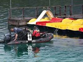 Ermittlungen zu Tretboot-Unglück: Verunglückter Vater und Sohn konnten nicht schwimmen