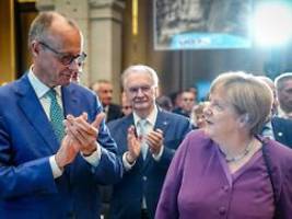 Spitzbübische Bemerkung: Merz will Merkel erst zum 100. Geburtstag öffentlich gratulieren