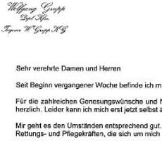 Versucht, Leben zu beenden: Wolfgang Grupps vollständiger Brief aus dem Krankenhaus