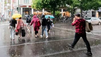 Wetter in Berlin: Heute drohen wieder Gewitter und Starkregen