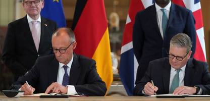Deutschland und Großbritannien unterzeichnen Freundschaftsabkommen