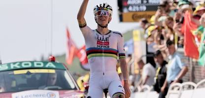 12. Etappe der Tour de France: Der Gipfelsturm des Tadej Pogačar
