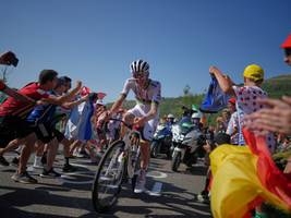 12. Etappe der Tour de France: Lipowitz strahlt bei Pogacar-Show
