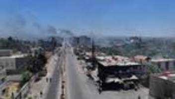 syien: fast 80.000 vertriebene durch kämpfe im süden syriens