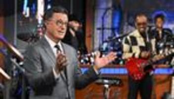 Late Show With Stephen Colbert: Prominente äußern Solidarität mit Stephen Colbert