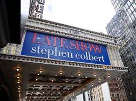 Ich liebe es total: Trump frohlockt über Ende der Colbert-Show