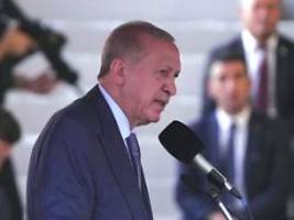 vision einer zweistaatenlösung: erdogan: welt soll teilung zyperns als realität akzeptieren