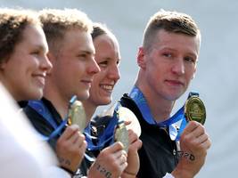 Schwimm-WM in Singapur: Vierte Goldmedaille: Wellbrock siegt auch mit der Staffel