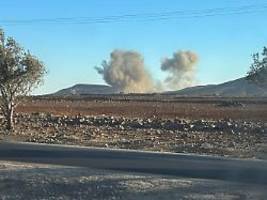 Trotz vereinbarter Waffenruhe: Aktivisten: Israel beschießt Süden Syriens weiterhin
