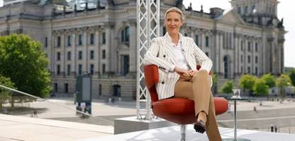 Alice Weidel: ARD-Interview mit AfD-Chefin gestört – Polizei leitet Verfahren ein