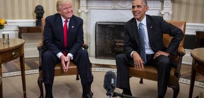 donald trump: us-präsident verbreitet fake-video, in dem obama festgenommen wird