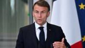 Nahost: Emmanuel Macron kündigt Anerkennung von Palästina als Staat an