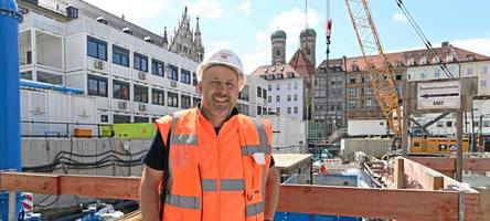 „Männer auf dem Bau sind sensibler, als man denkt“: Florian Wagner ist Seelsorger beim Megaprojekt 2. Stammstrecke