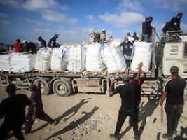 analyse von 156 fällen: usaid findet keine belege für hilfsgüter-unterschlagung durch hamas
