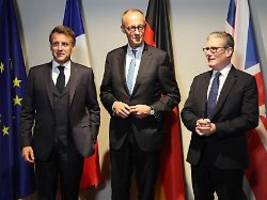 Gemeinsam mit Macron und Starmer: Merz fordert sofortiges Ende von humanitärer Katastrophe in Gaza