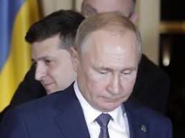 Wir müssen den Krieg beenden: Selenskyj: Verhandeln über Treffen mit Putin