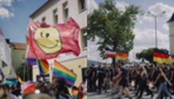 csd in deutschland: unter dem regenbogen. und unter polizeischutz