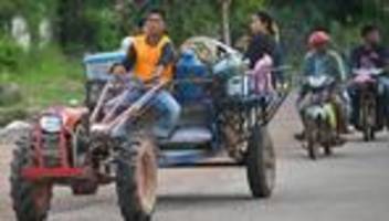 Südostasien: Zehntausende Menschen in Thailand und Kambodscha auf der Flucht