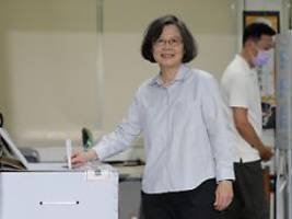 dutzende abgeordnete abgewählt: china mischt sich beispiellos in die abstimmung in taiwan ein