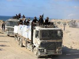 Zweifel an Israels Darstellung: Israelische Militärs: Keine Beweise für Diebstähle der Hamas von UN-Hilfen
