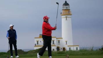 trump besucht in schottland seine golfplätze: warum ihn protest erwartet