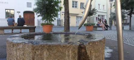 die stadt augsburg tritt beim bau von brunnen auf die bremse - trotz klimawandel