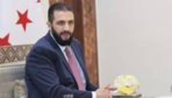 syrien nach assad-regime: wahlbehörde in syrien kündigt parlamentswahl im september an