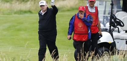 Zollstreit: Donald Trump in Schottland – Verhandlungen mit der EU erwartet