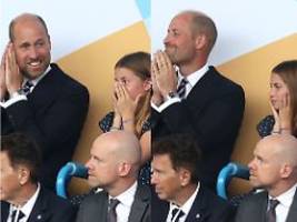Fantastischer Abend: Prinz William und Tochter feiern EM-Sieg der Lionesses