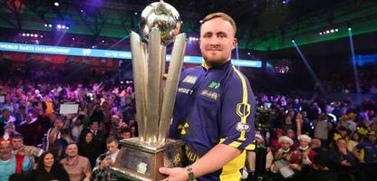 darts: luke littler rauscht zum vierten mal durch die führerscheinprüfung