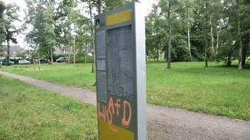 ekelhafte afd-schmiererei: ns-todesopfer im kreis pinneberg verhöhnt