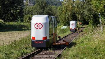 gamechanger: ein autonomer zug, der auf nur einer schiene fährt