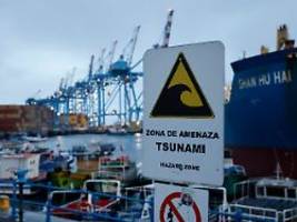 staaten stufen gefahr herab: aufatmen in der pazifik-region nach tsunami-warnungen