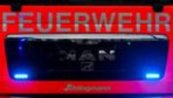 brand: fachwerkhaus brennt nahe bautzen aus