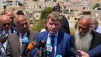 krieg in nahost: bundesregierung fordert weitere verbesserung der versorgung in gaza