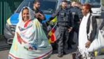 sicherheit: eritrea-festival in hofheim bleibt bislang friedlich