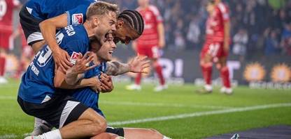 2. fußball-bundesliga: arminia bielefeld gewinnt in Überzahl gegen fortuna düsseldorf