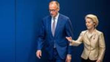 Friedrich Merz und Ursula von der Leyen: Zur Not gemeinsam