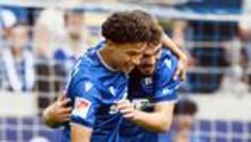 saisonauftakt: duo mit perspektive: ksc siegt dank ben farhat und egloff