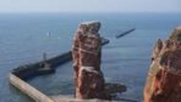 nordsee: sturmtief: ausfälle im schiffsverkehr nach helgoland