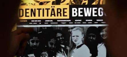 bayerns innenminister warnt vor rechtsextremisten der identitären bewegung