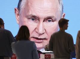 krieg gegen die ukraine: sanktionen? sind putin doch egal