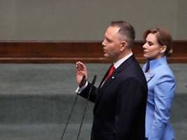 Rechtskonservativer Staatschef: Karol Nawrocki übernimmt Präsidentenamt in Polen