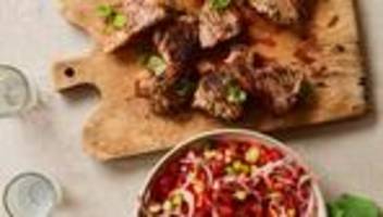 lammkoteletts mit pipirrana: verlammt, ich lieb dich!