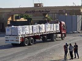 lkw gestoppt und beworfen: bericht: israelische siedler attackieren hilfskonvoi für gaza