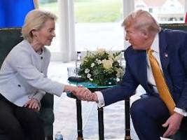 US-Präsident feiert sich: Trump-Zollhammer gegen EU und dutzende Länder tritt in Kraft